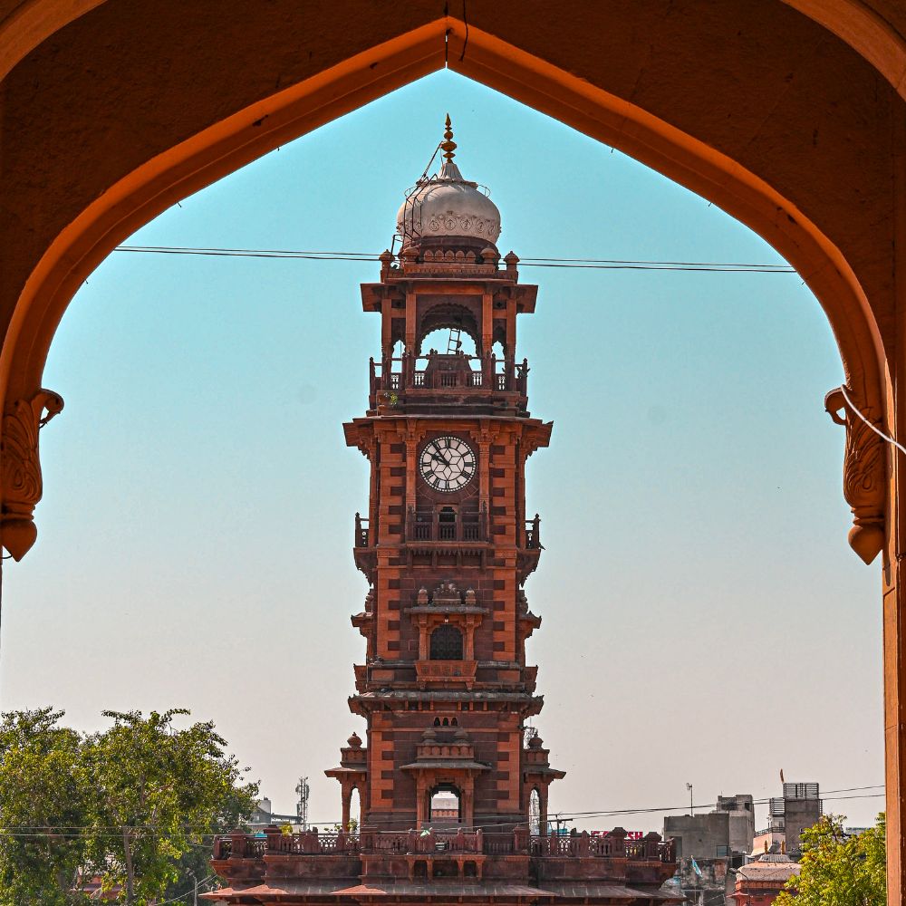 Clock Tower Ghanta Ghar Jodhpur Sardar Market