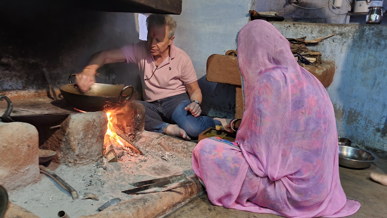 Village Cooking Bajra Roti